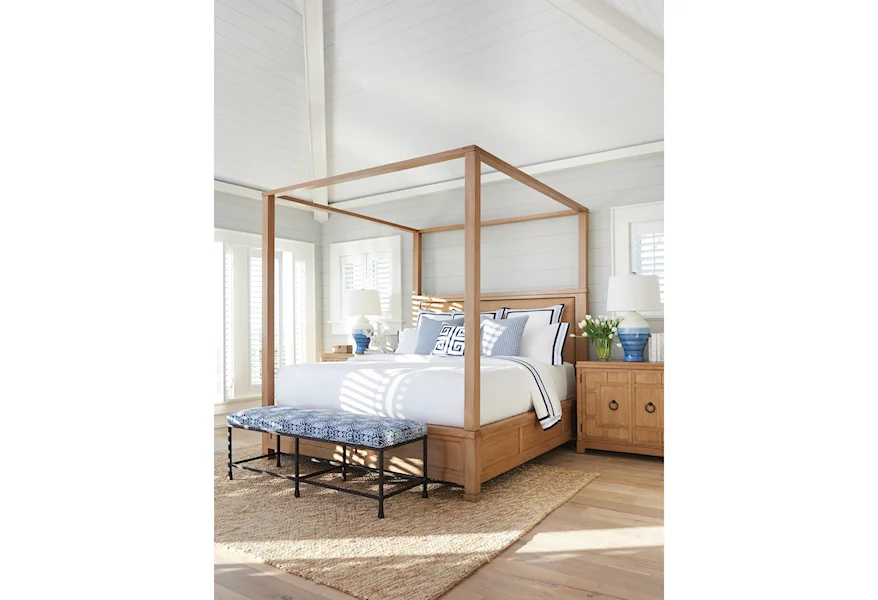Newport Queen Bedroom Group by Barclay Butera at Esprit Decor Home Furnishings